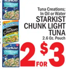 C Town STARKIST CHUNK LIGHT TUNA offer