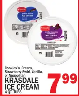 C Town KRASDALE ICE CREAM offer