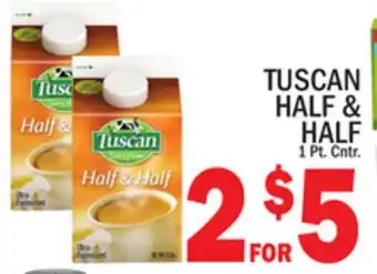 C Town TUSCAN HALF & HALF offer