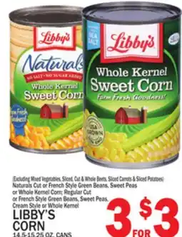 C Town LIBBY'S CORN offer