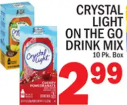 C Town CRYSTAL LIGHT ON THE GO DRINK MIX offer