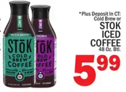 C Town STOK ICED COFFEE offer