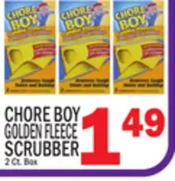 C Town CHORE BOY GOLDEN FLEECE SCRUBBER offer