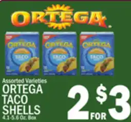 C Town ORTEGA TACO SHELLS offer