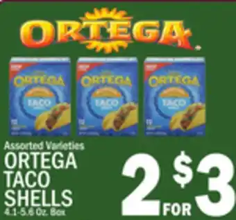 C Town ORTEGA TACO SHELLS offer