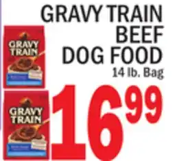 C Town GRAVY TRAIN BEEF DOG FOOD offer
