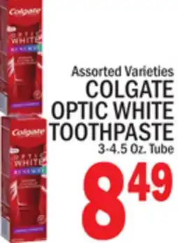C Town COLGATE OPTIC WHITE TOOTHPASTE offer