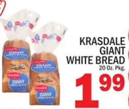 C Town KRASDALE GIANT WHITE BREAD offer