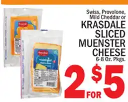 C Town KRASDALE SLICED MUENSTER CHEESE offer