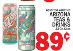 C Town ARIZONA TEAS & DRINKS offer