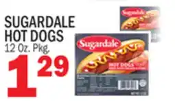 C Town SUGARDALE HOT DOGS offer
