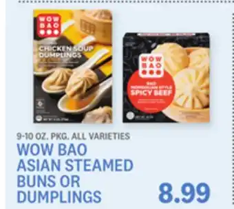 Kings Food Markets WOW BAO ASIAN STEAMED BUNS OR DUMPLINGS offer