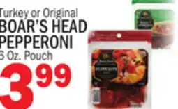 C Town BOAR'S HEAD PEPPERONI offer