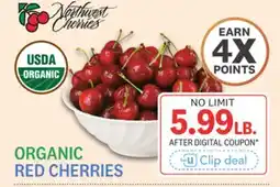 Kings Food Markets ORGANIC RED CHERRIES offer