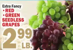 C Town RED, GREEN SEEDLESS GRAPES offer