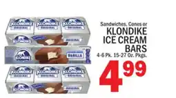 C Town KLONDIKE ICE CREAM BARS offer
