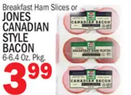 C Town JONES CANADIAN STYLE BACON offer