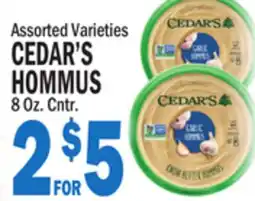 C Town CEDAR'S HOMMUS offer