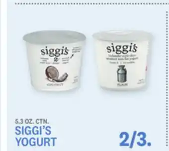 Kings Food Markets SIGGI'S YOGURT offer