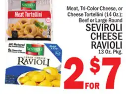 C Town SEVIROLI CHEESE RAVIOLI, 13 Oz. Pkg offer