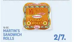 Kings Food Markets MARTIN'S SANDWICH ROLLS offer