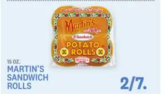 Kings Food Markets MARTIN'S SANDWICH ROLLS offer