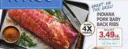 Kings Food Markets INDIANA PORK BABY BACK RIBS offer
