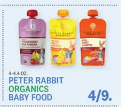 Kings Food Markets PETER RABBIT ORGANICS BABY FOOD offer