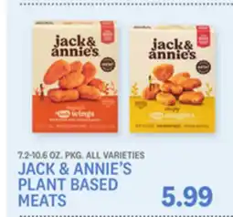 Kings Food Markets JACK & ANNIE'S PLANT BASED MEATS offer