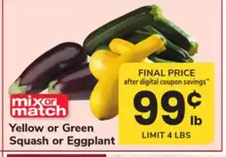 ACME Yellow or Green Squash or Eggplant offer