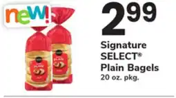 ACME Signature SELECT Plain Bagels offer