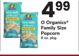 ACME O Organics Family Size Popcorn offer