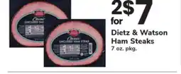 ACME Dietz & Watson Ham Steaks offer