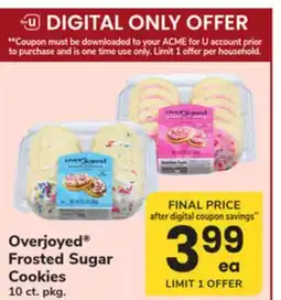 ACME Overjoyed Frosted Sugar Cookies offer
