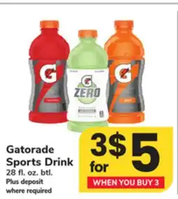 ACME Gatorade Sports Drink offer