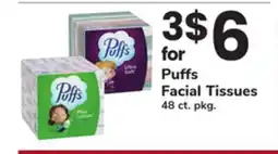 ACME Puffs Facial Tissues offer