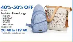Boscov's Fashion Handbags offer