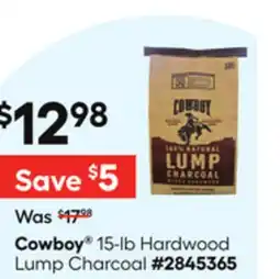 Lowe's 15-lb Hardwood Lump Charcoal offer