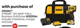 Lowe's XTREME 12V MAX9 3/8-in Brushless Drill/Driver offer