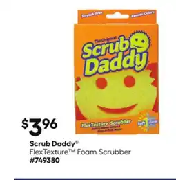 Lowe's Scrub Daddy FlexTexture Foam Scrubber offer