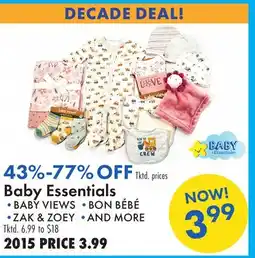 Boscov's Baby Essentials offer