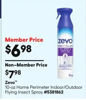 Lowe's 10-oz Home Perimeter Indoor/Outdoor Flying Insect Spray offer