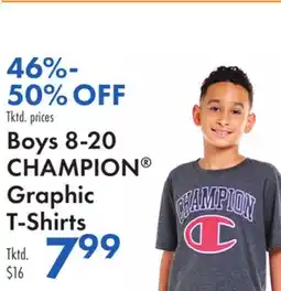 Boscov's Boys 8-20 CHAMPION Graphic T-Shirts offer