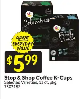 Stop&Shop Stop & Shop Coffee K-Cups offer