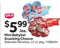 Stop&Shop Mini Babybel Snacking Cheese offer