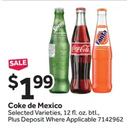 Stop&Shop Coke de Mexico offer