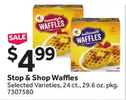 Stop&Shop Stop & Shop Waffles offer