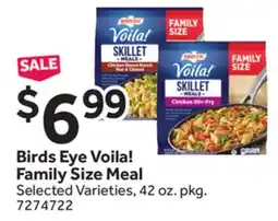 Stop&Shop Birds Eye Voila! Family Size Meal offer