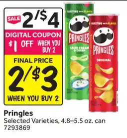Stop&Shop Pringles offer