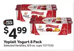 Stop&Shop Yoplait Yogurt 8 Pack offer